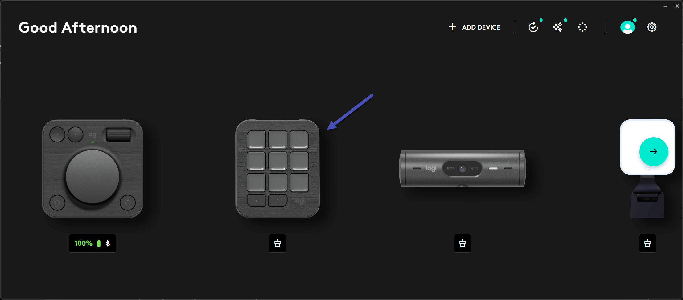 Logi MX Creative Console